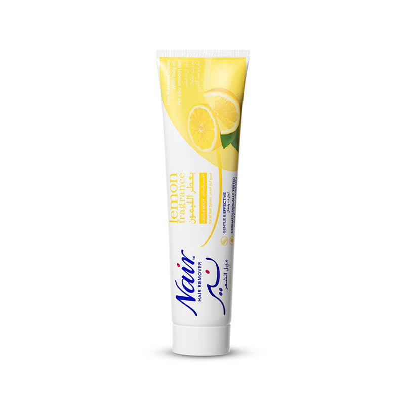 Nair Hair Removal Cream Legs & Body Lemon Fragrance 110 G